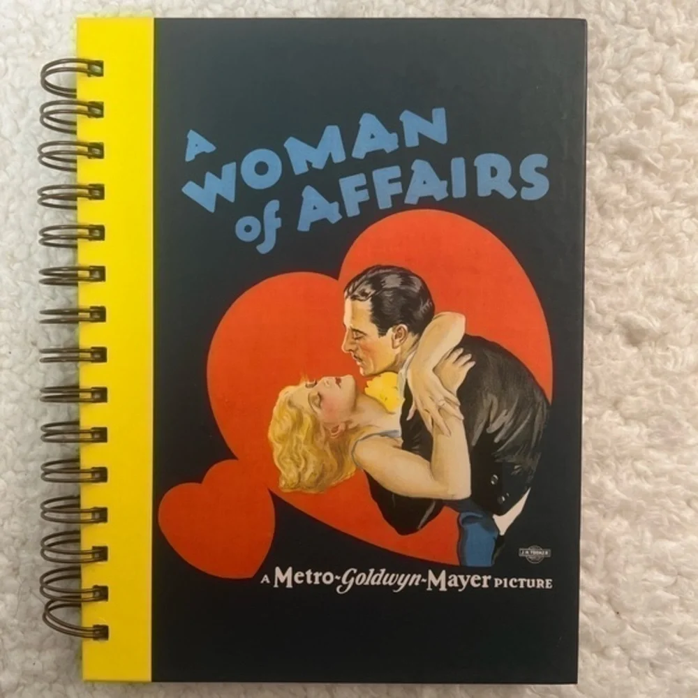 ☀️2/$14☀️Potter “A Woman of Affairs” Lined Journal Notebook